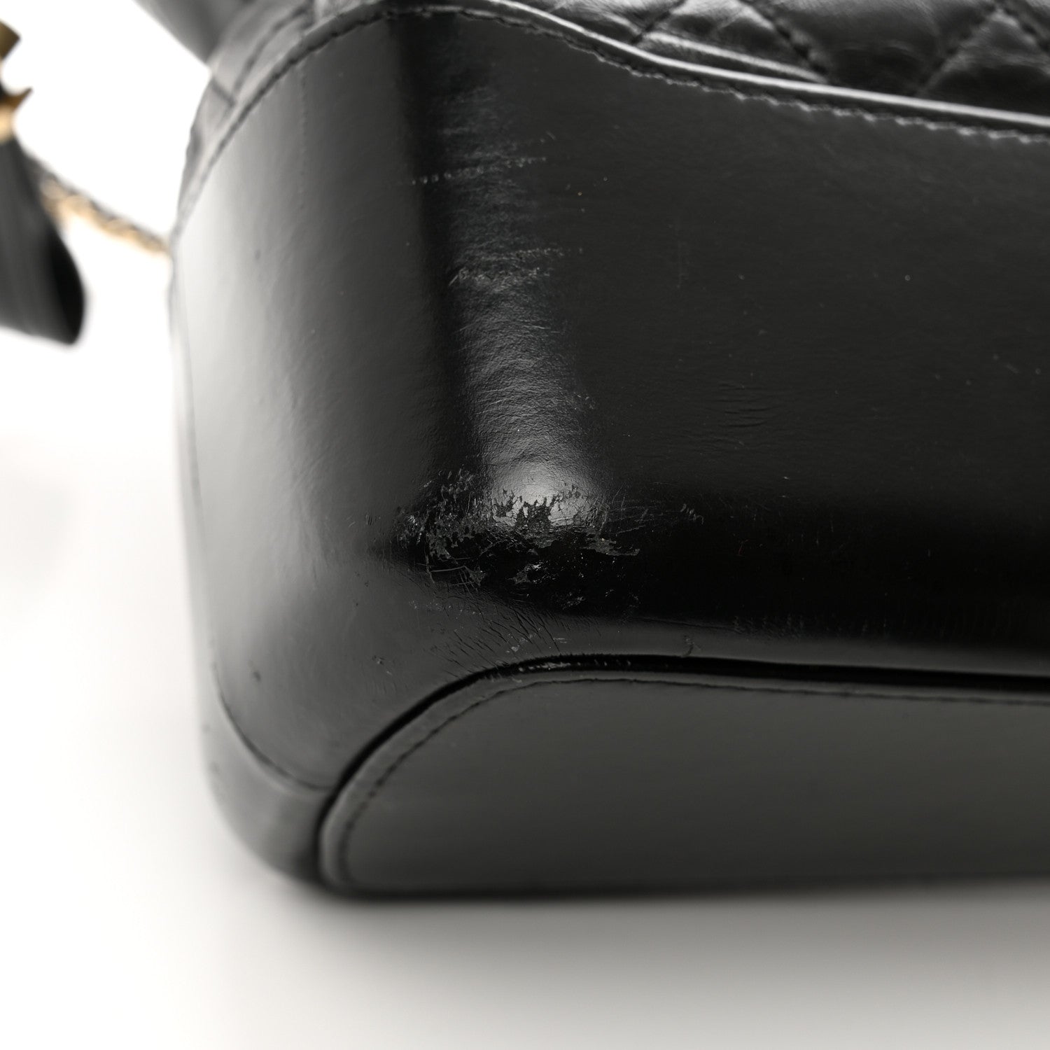 Chanel Calfskin Quilted Large Gabrielle Shopping Tote Black 11 of 11