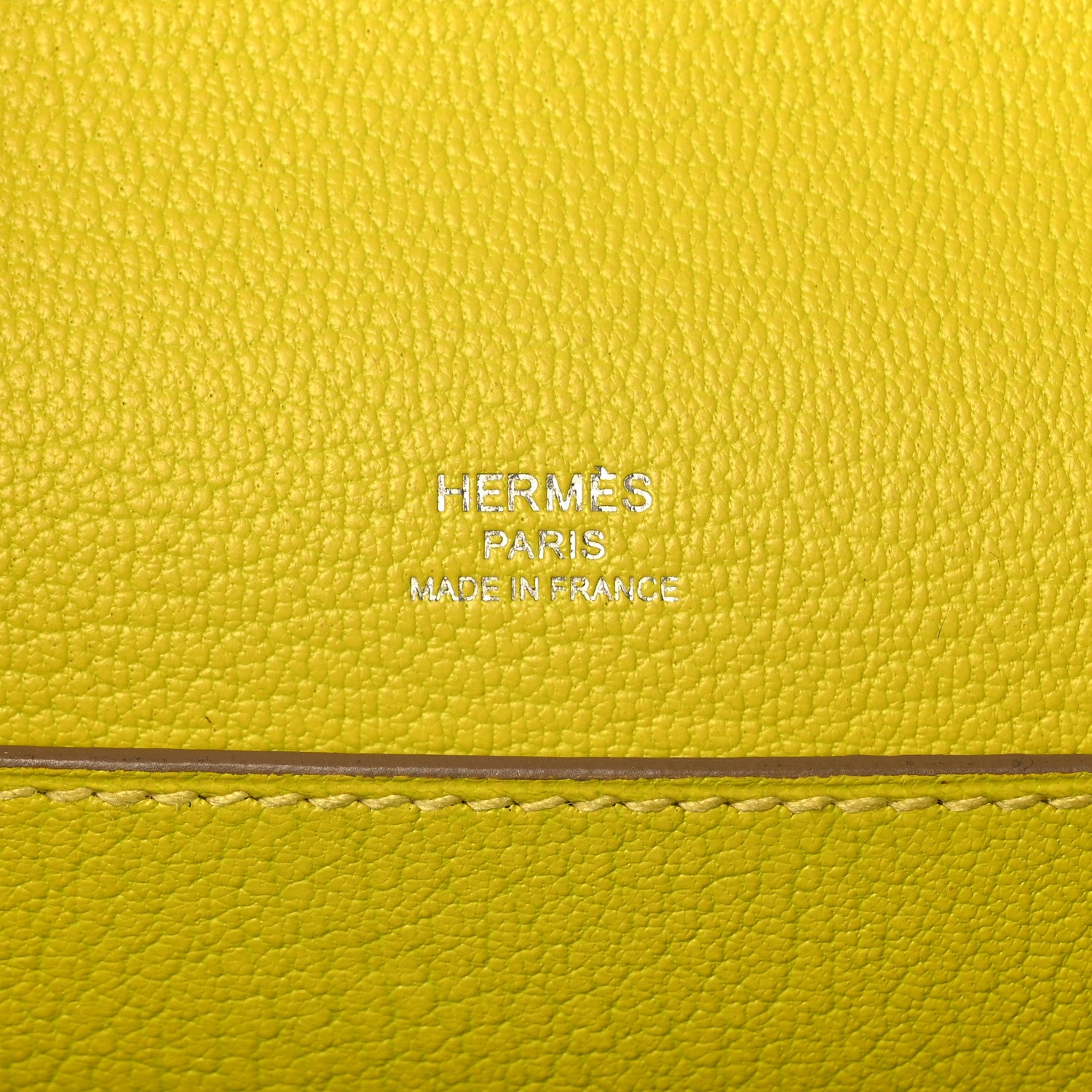 Hermes Chevre Mysore Octogone 23 Lime 6 of 9