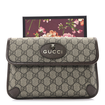 Gucci GG Supreme Monogram Neo Vintage Web Belt Bag Brown 11 of 11