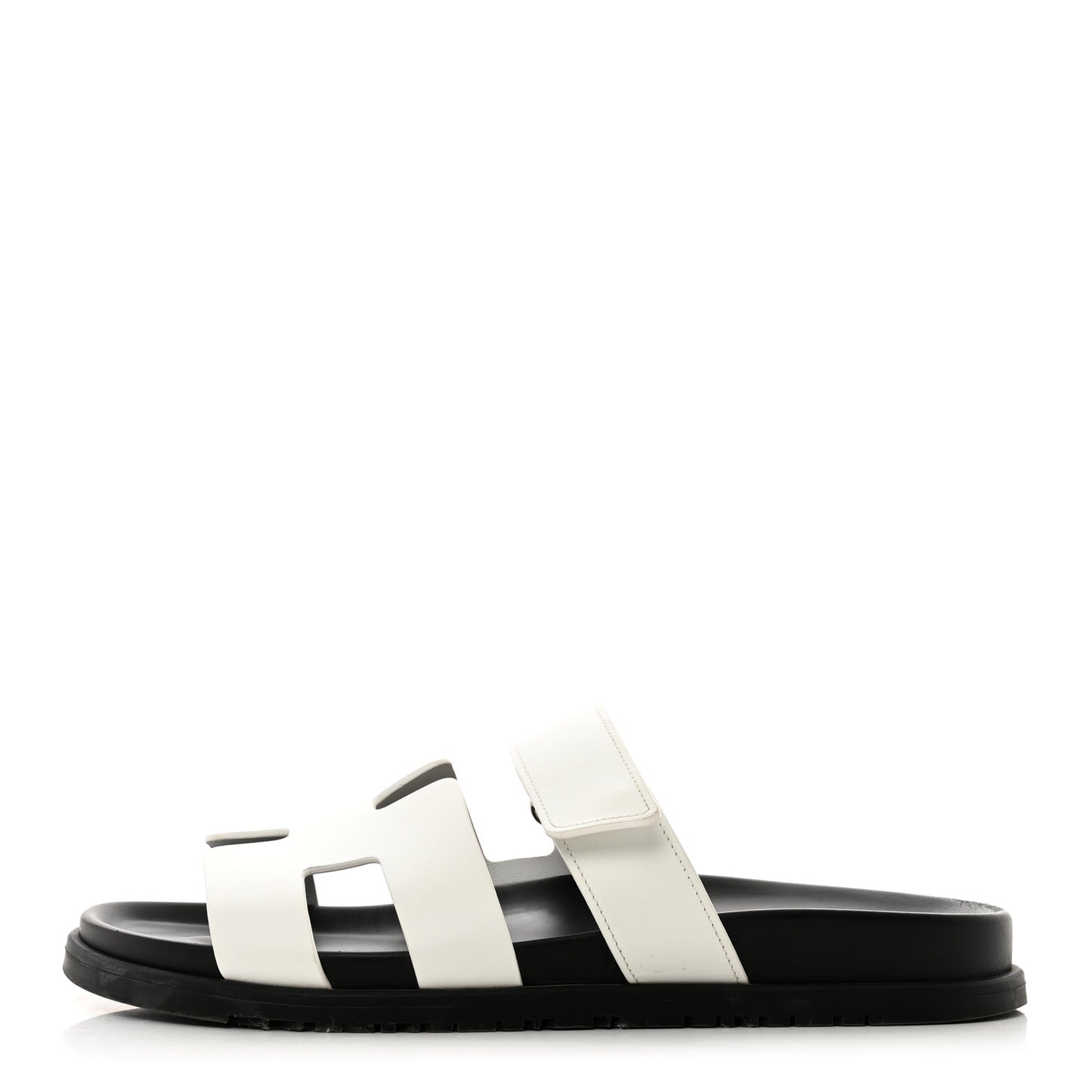 Calfskin Womens Chypre Sandals 41 White