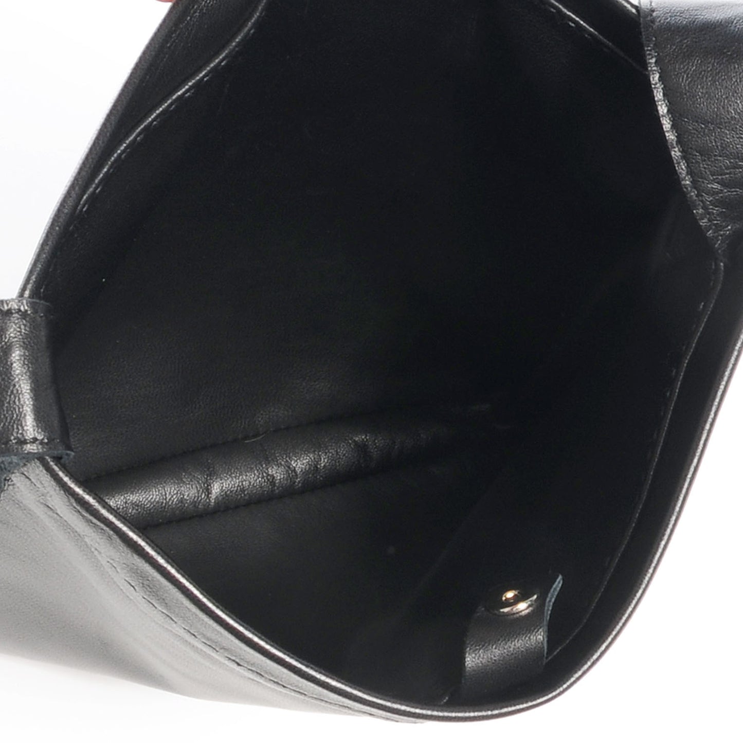 Lambskin Clou De Selle Pouch Black