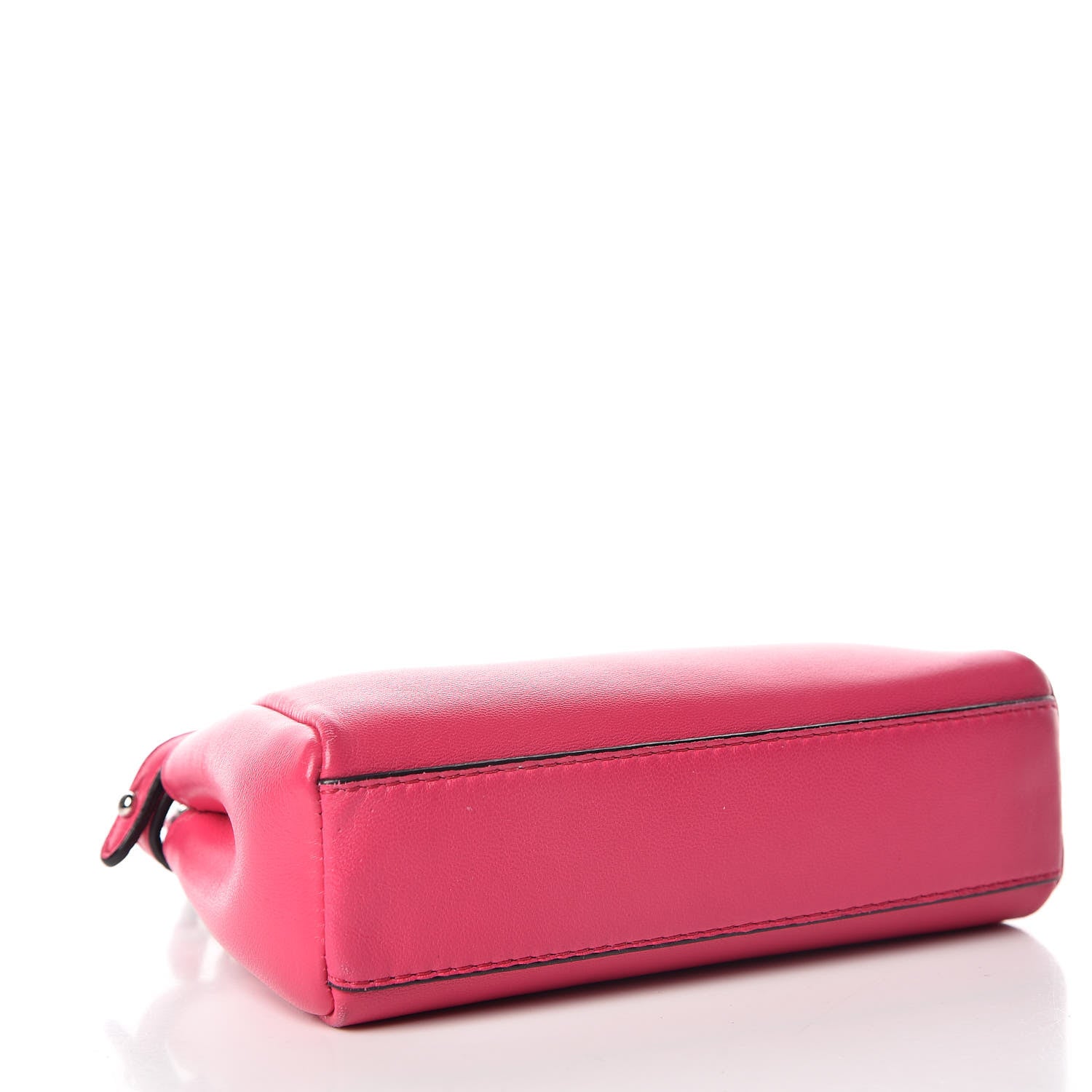 Fendi Shiny Nappa Micro Peekaboo Iconic Satchel Fuxia 4 of 15