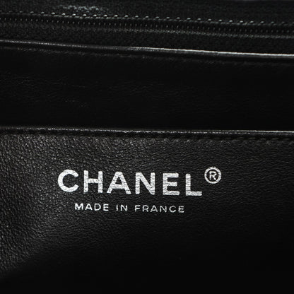 Chanel Washed Caviar Maxi Single Flap Black 6 of 7