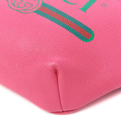 Gucci Grained Calfskin Logo Belt Bag Pink 8 of 9