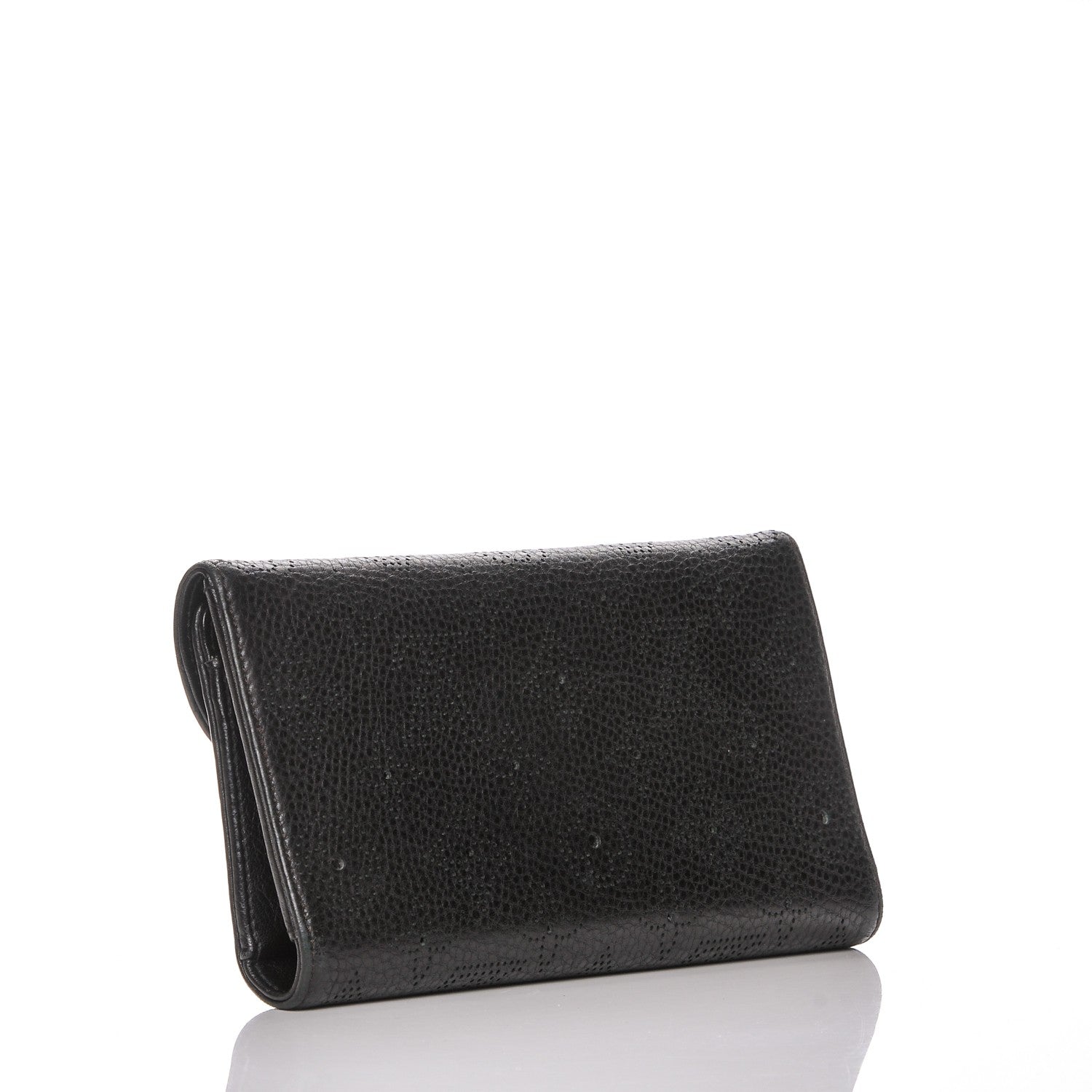 Louis Vuitton Mahina Amelia Wallet Black 3 of 10