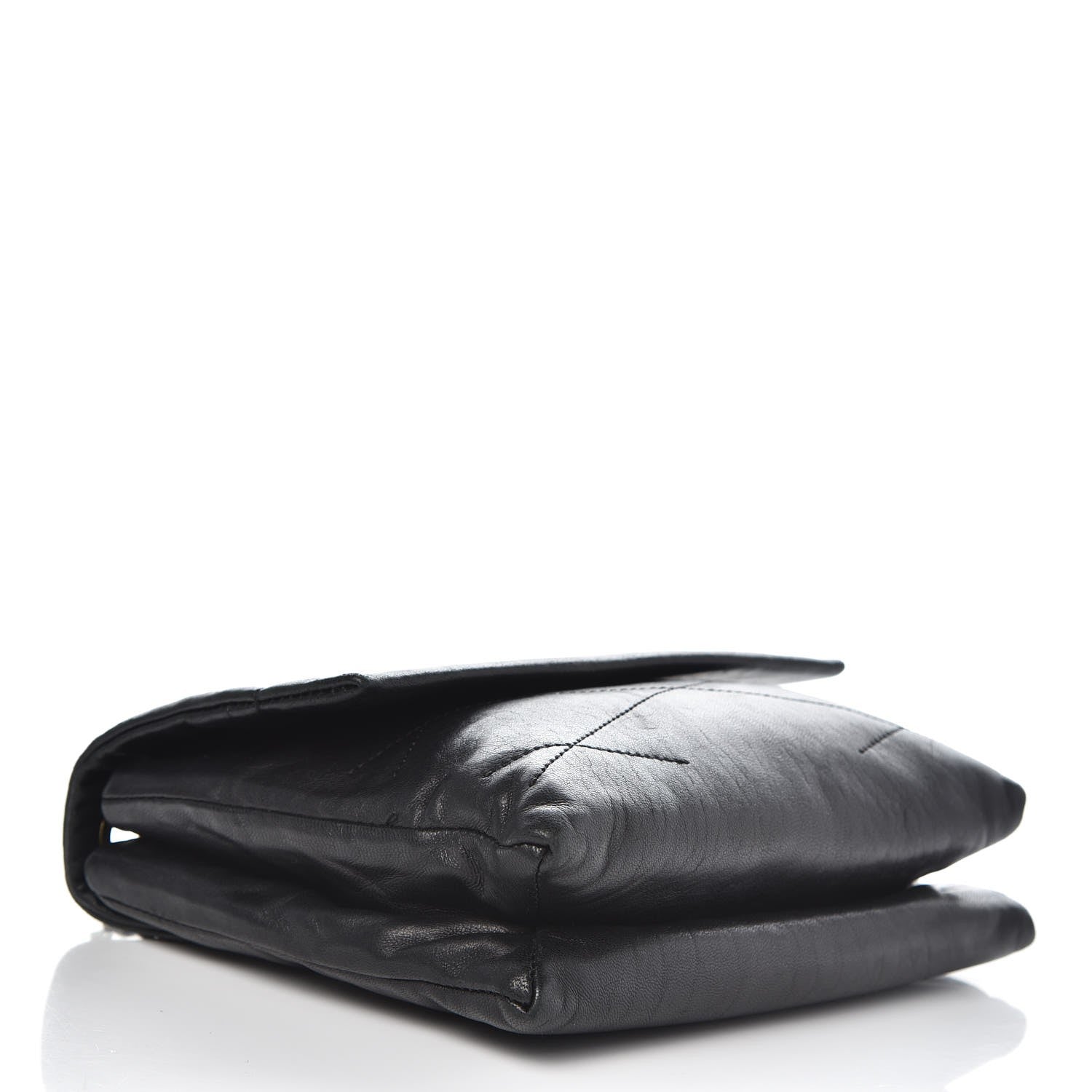 Lanvin Lambskin Quilted Mini Sugar Flap Shoulder Bag Black 4 of 11