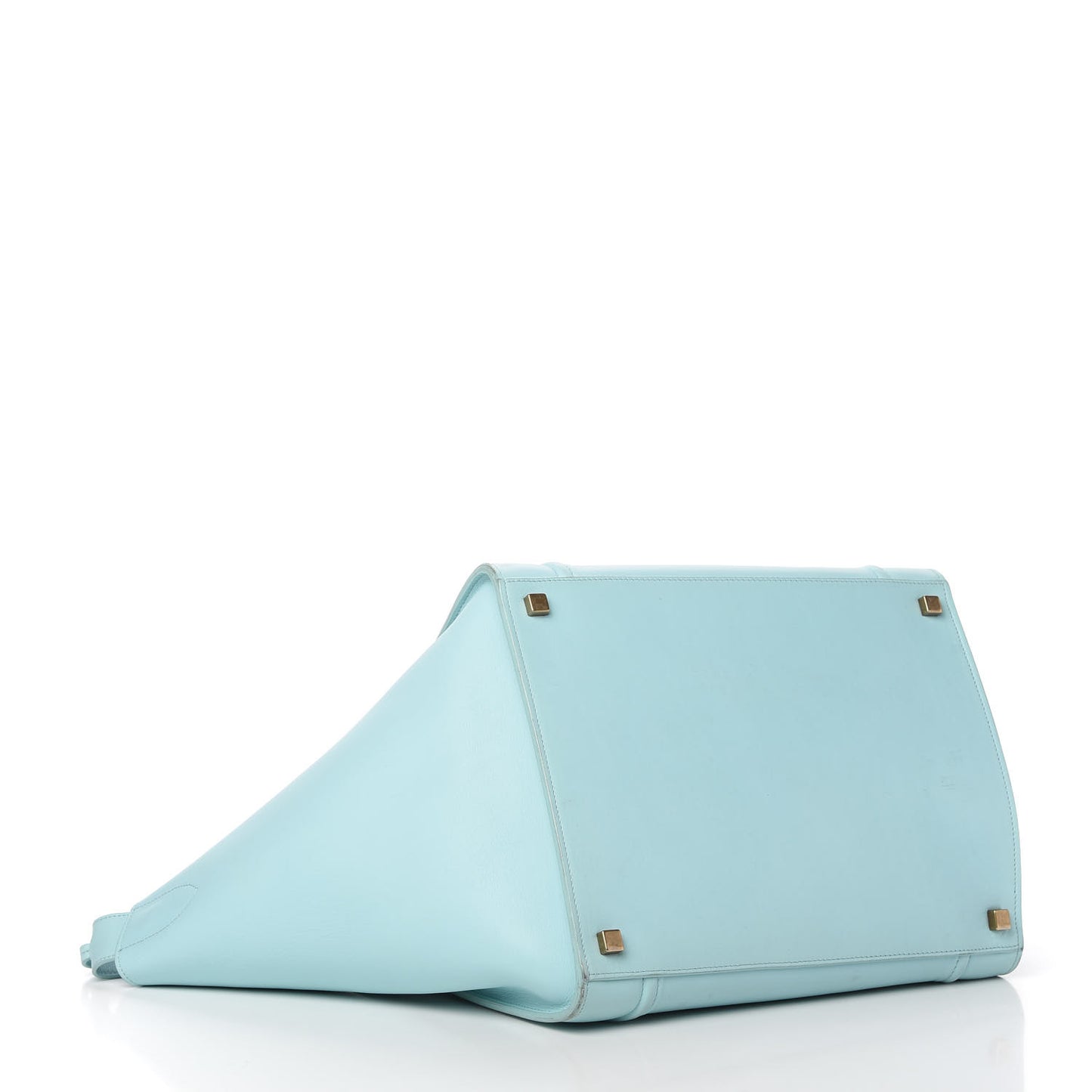 Supple Calfskin Medium Phantom Luggage Azur