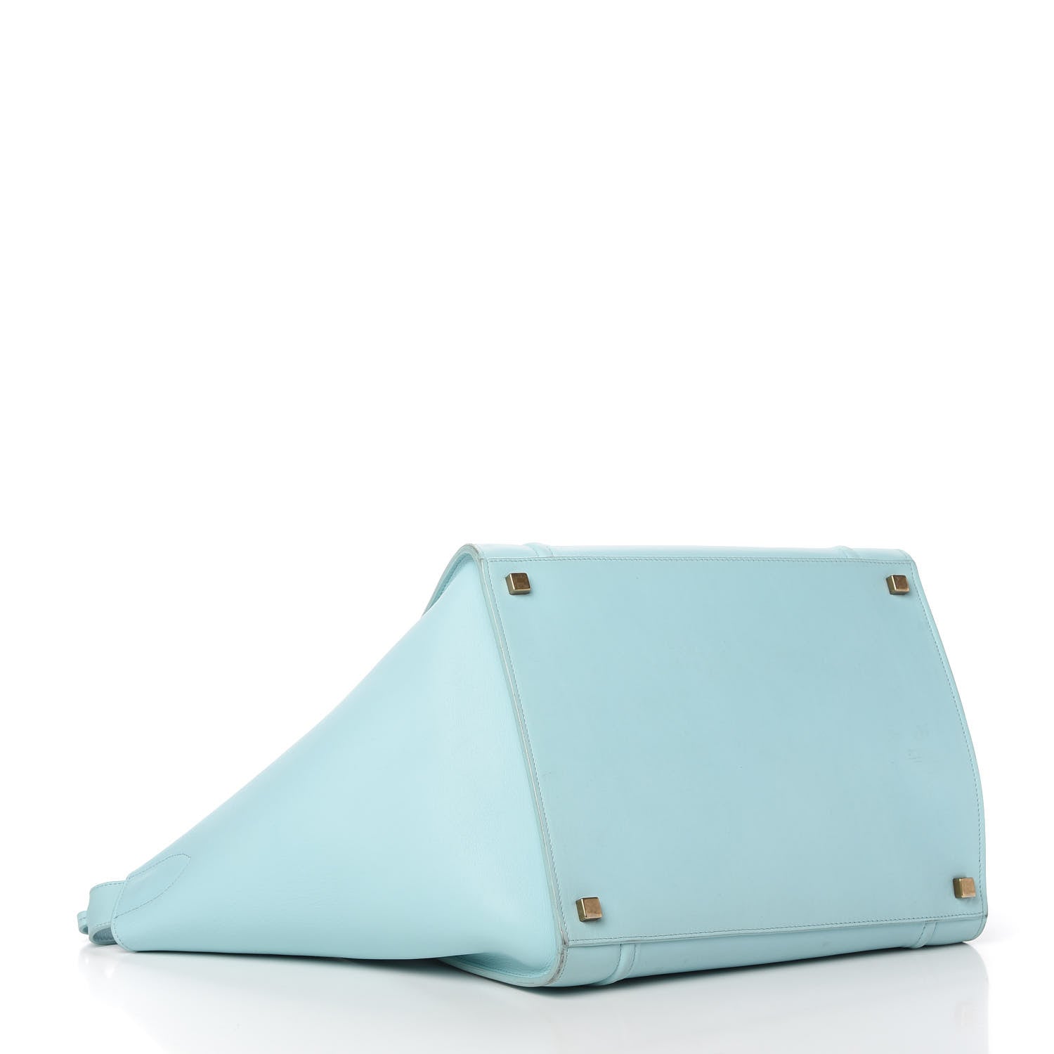 Celine Supple Calfskin Medium Phantom Luggage Azur 4 of 16