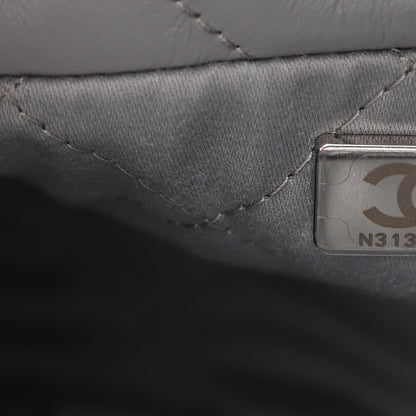 Chanel Shiny Calfskin Quilted Mini Chanel 22 Grey 7 of 11