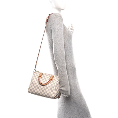 Louis Vuitton Damier Azur Speedy Bandouliere 25 2 of 11