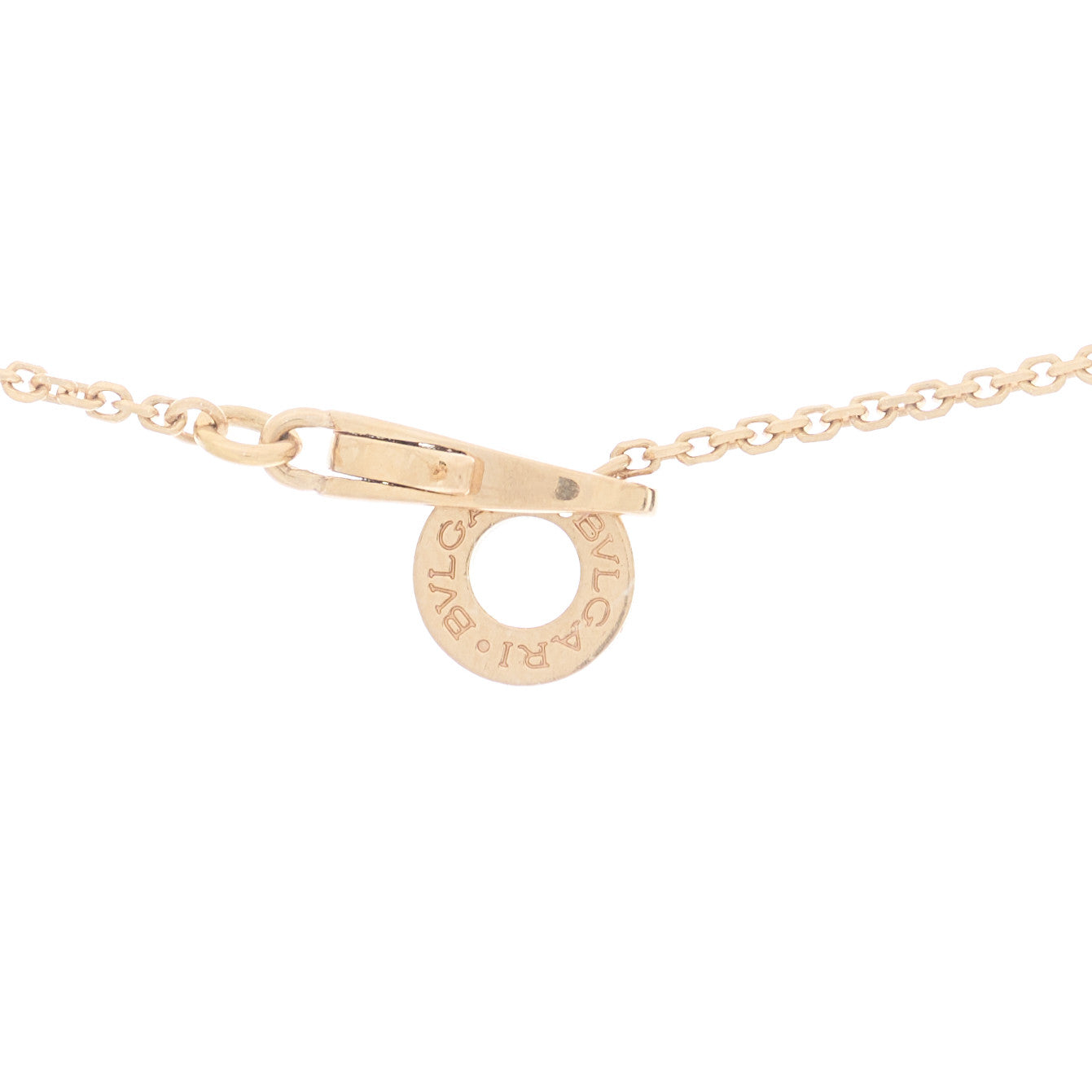 18K Rose Gold Diamond Mother of Pearl Small Divas' Dream Pendant Necklace
