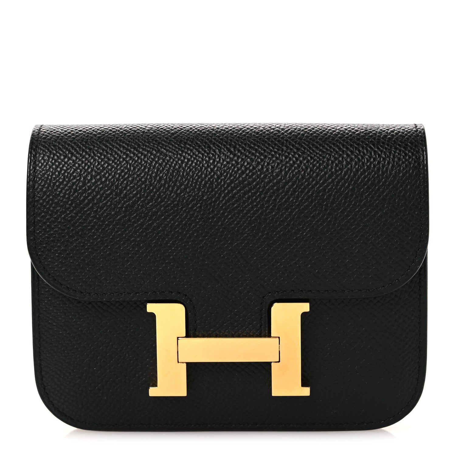 Hermes Epsom Constance Slim Wallet Black 1 of 10