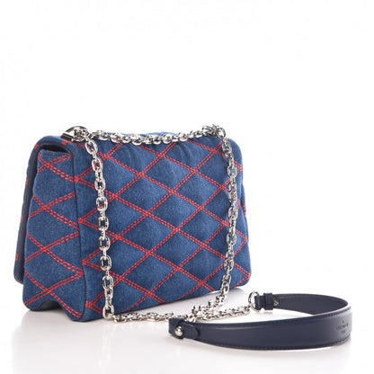 Louis Vuitton Denim Malletage GO-14 MM Denim Dark 3 of 9