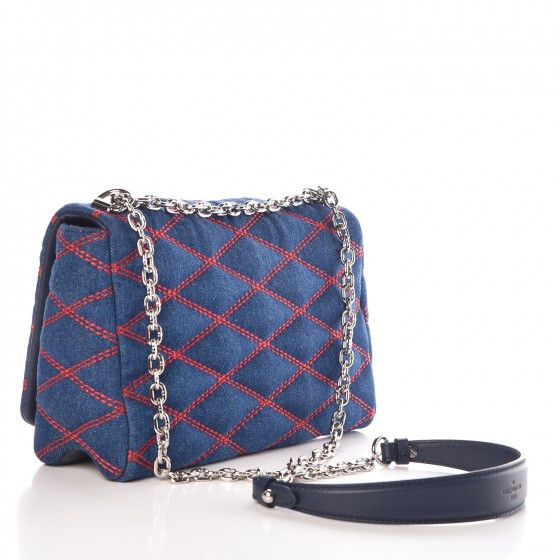 Louis Vuitton Denim Malletage GO-14 MM Denim Dark 3 of 9