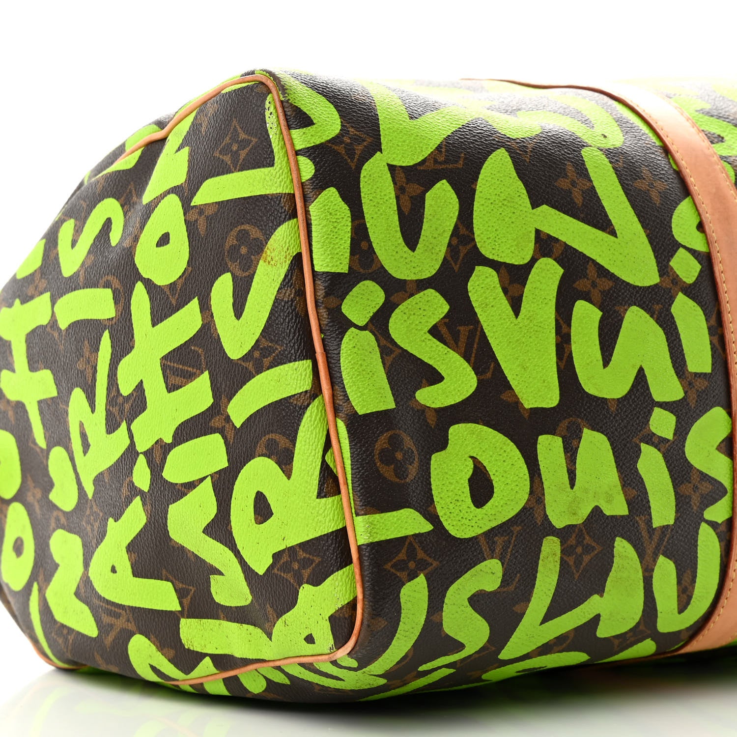 Louis Vuitton Monogram Graffiti Keepall 50 Green 8 of 17