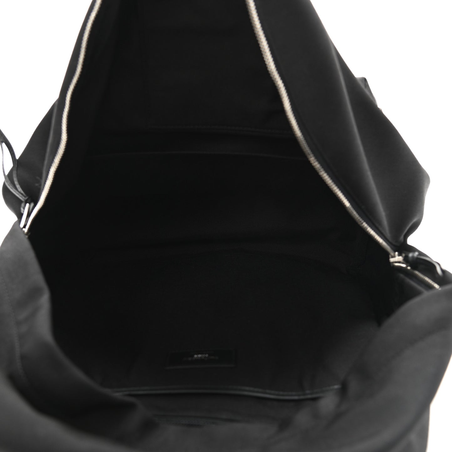 Canvas Stars Print Hunting Backpack Black Silver