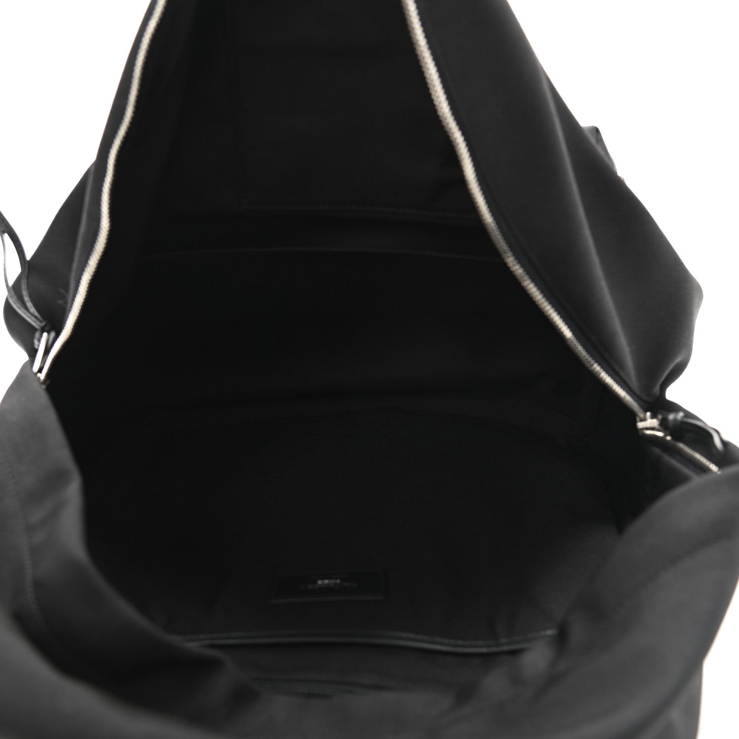 Saint Laurent Canvas Stars Print Hunting Backpack Black Silver 4 of 8