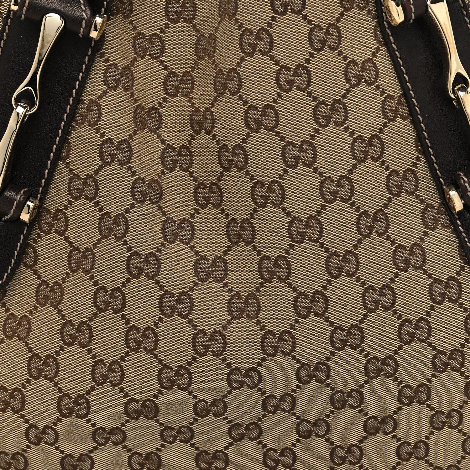 Gucci Monogram Small Pelham Shoulder Bag Dark Brown 8 of 13