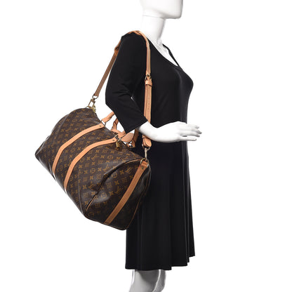 Louis Vuitton Monogram Keepall Bandouliere 45 2 of 15
