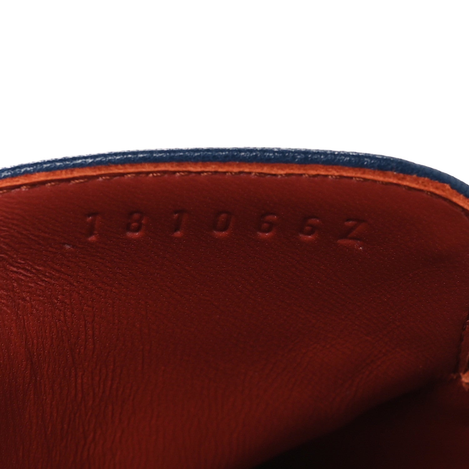 Hermes Goatskin Rivoli Mules 38.5 Bleu Maritime 7 of 10