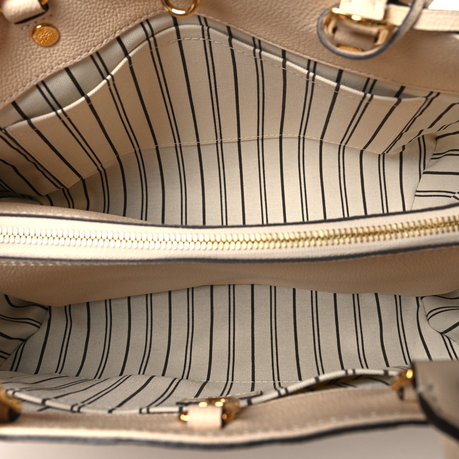 Louis Vuitton Empreinte Montaigne MM Creme 5 of 9