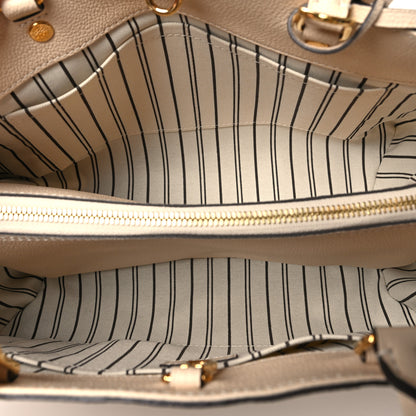 Louis Vuitton Empreinte Montaigne MM Creme 5 of 9