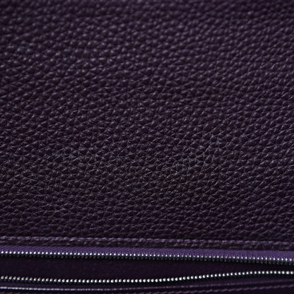 Hermes Togo Kelly Retourne 32 Raisin 13 of 17