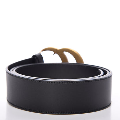 Gucci Calfskin Double G 40mm Belt 95 38 Black 3 of 6