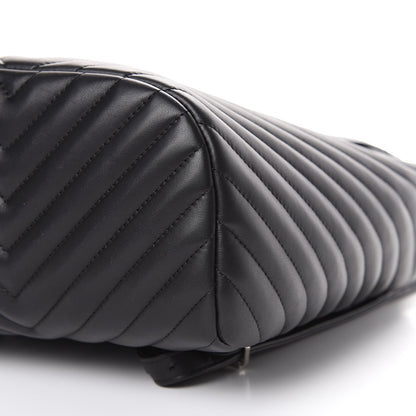 Chanel Lambskin Chevron Quilted Small Urban Spirit Backpack Black 9 of 9