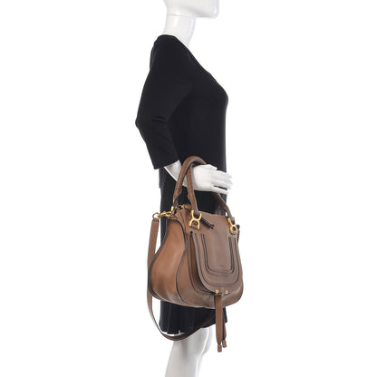 Chloe Calfskin Medium Marcie Satchel Nut 3 of 10