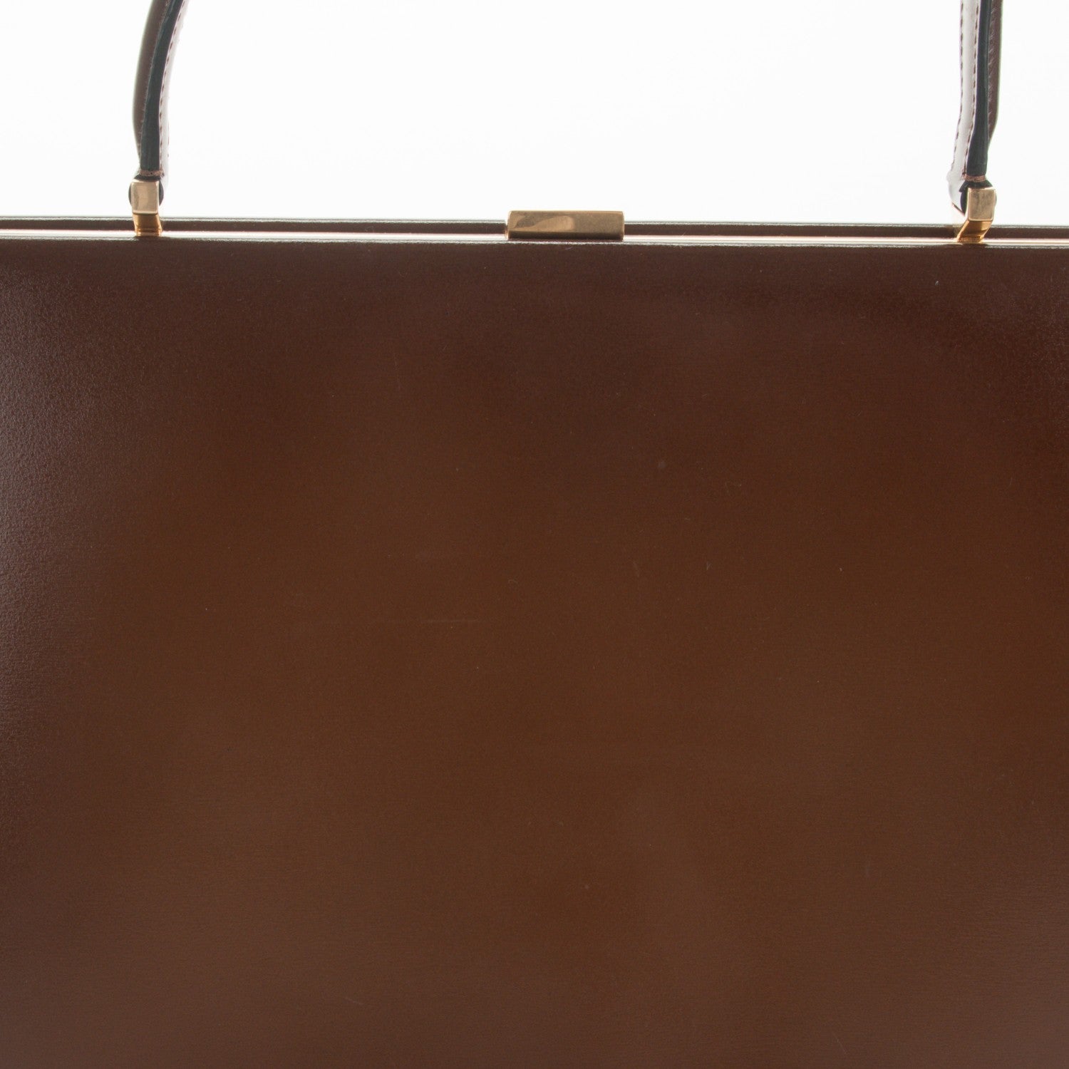 Celine Patina Box Calfskin Medium Clasp Bag Camel 174133