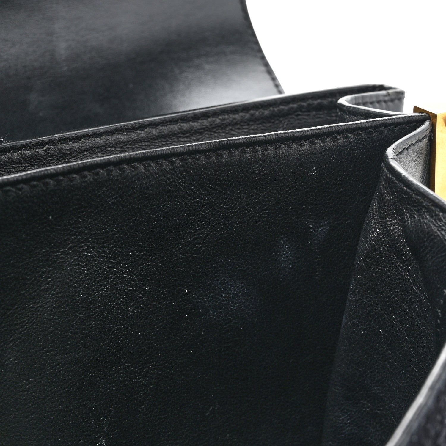 Saint Laurent Suede All-Over Monogram Small Le Monogramme Satchel Black 12 of 19