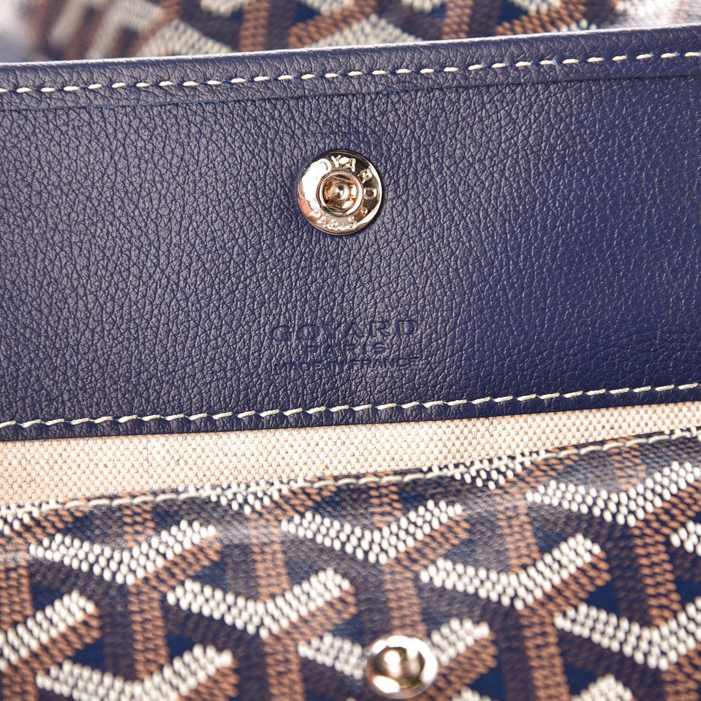 Goyardine Saint Louis GM Navy
