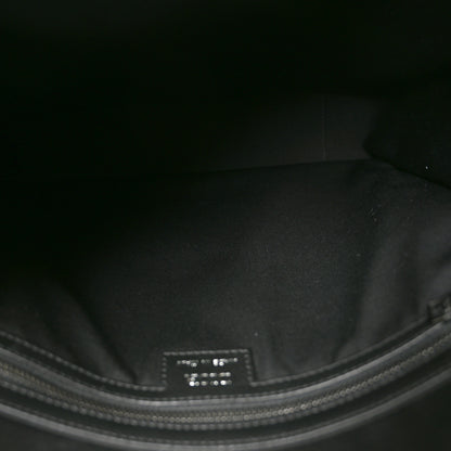 Christian Dior Oblique Saddle Tote Beige Black 4 of 8