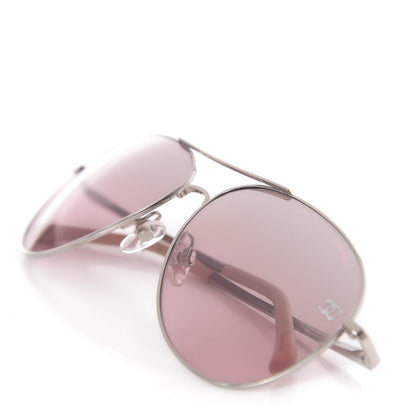 Chanel CC Aviator Sunglasses 4189-T-Q Pink 17 of 20