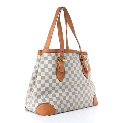 Louis Vuitton Damier Azur Hampstead MM 4 of 12