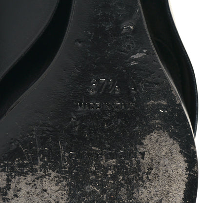 Givenchy Calfskin Shark Lock Ankle Boots 37.5 Black 6 of 11