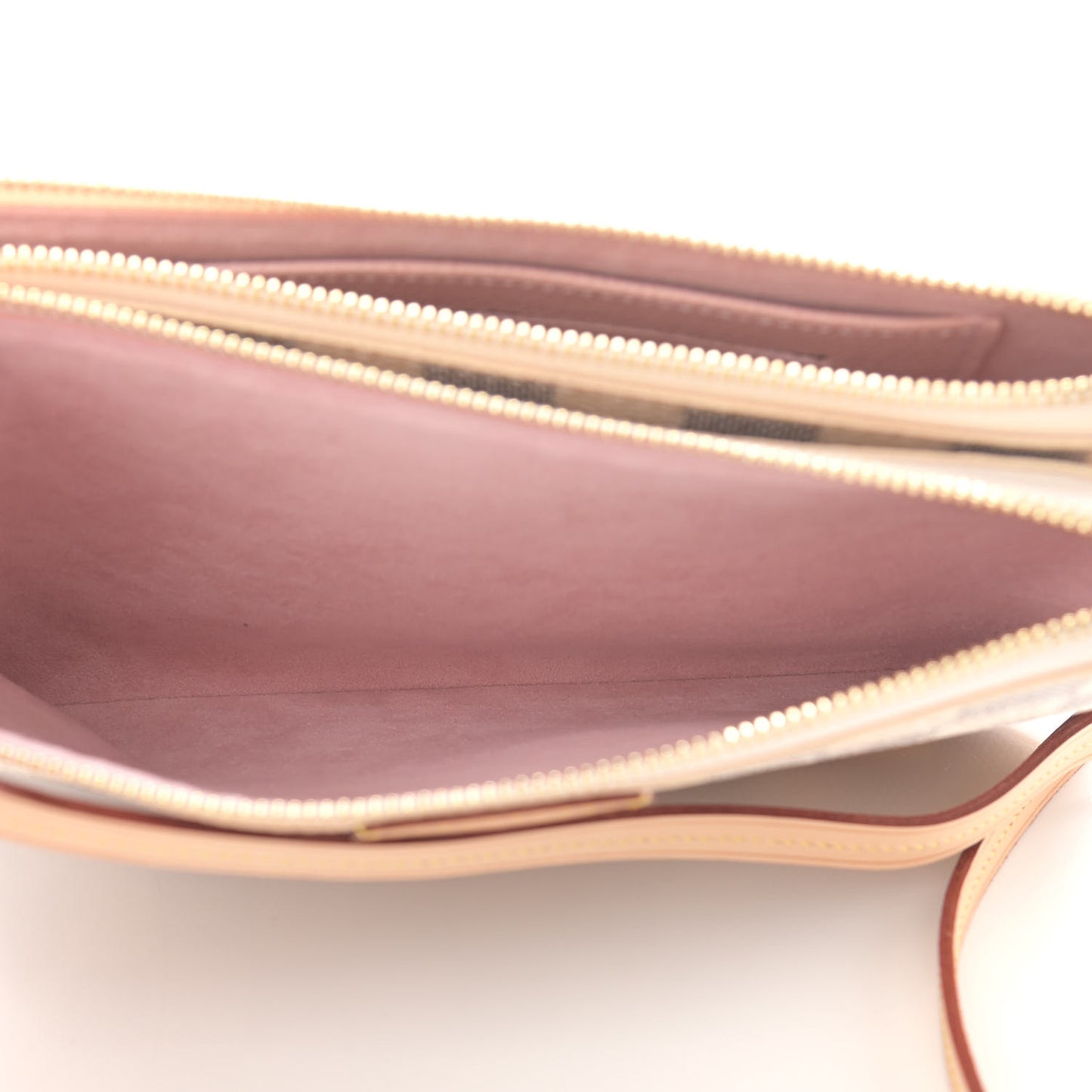 Damier Azur Double Zip Pochette