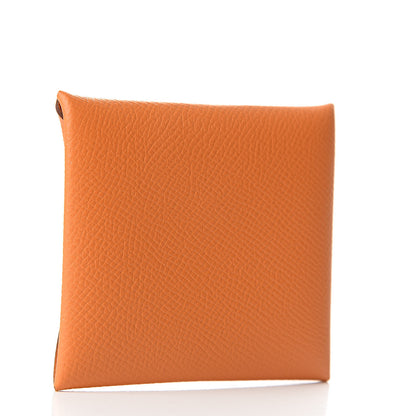 Hermes Epsom Bastia Coin Purse Abricot 3 of 7