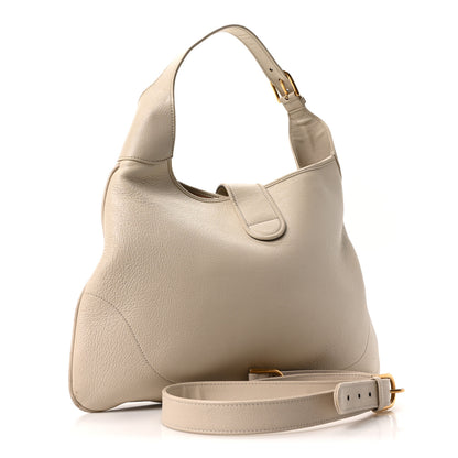 Gucci Goatskin Large Aphrodite Shoulder Bag Mystic White 3 of 10