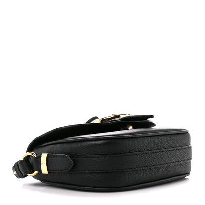 Louis Vuitton Grained Calfskin LV Pont 9 Soft PM Black 4 of 11