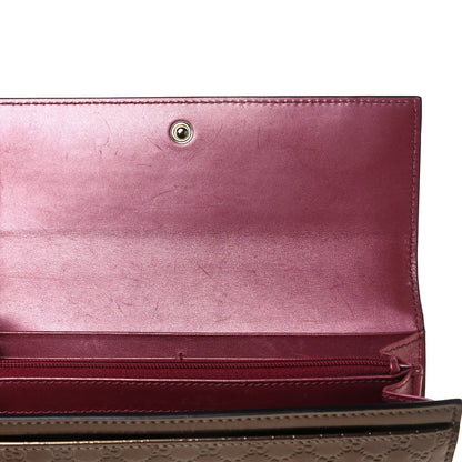 Gucci Metallic Microguccissima Mayfair Continental Wallet Bronze 9 of 12