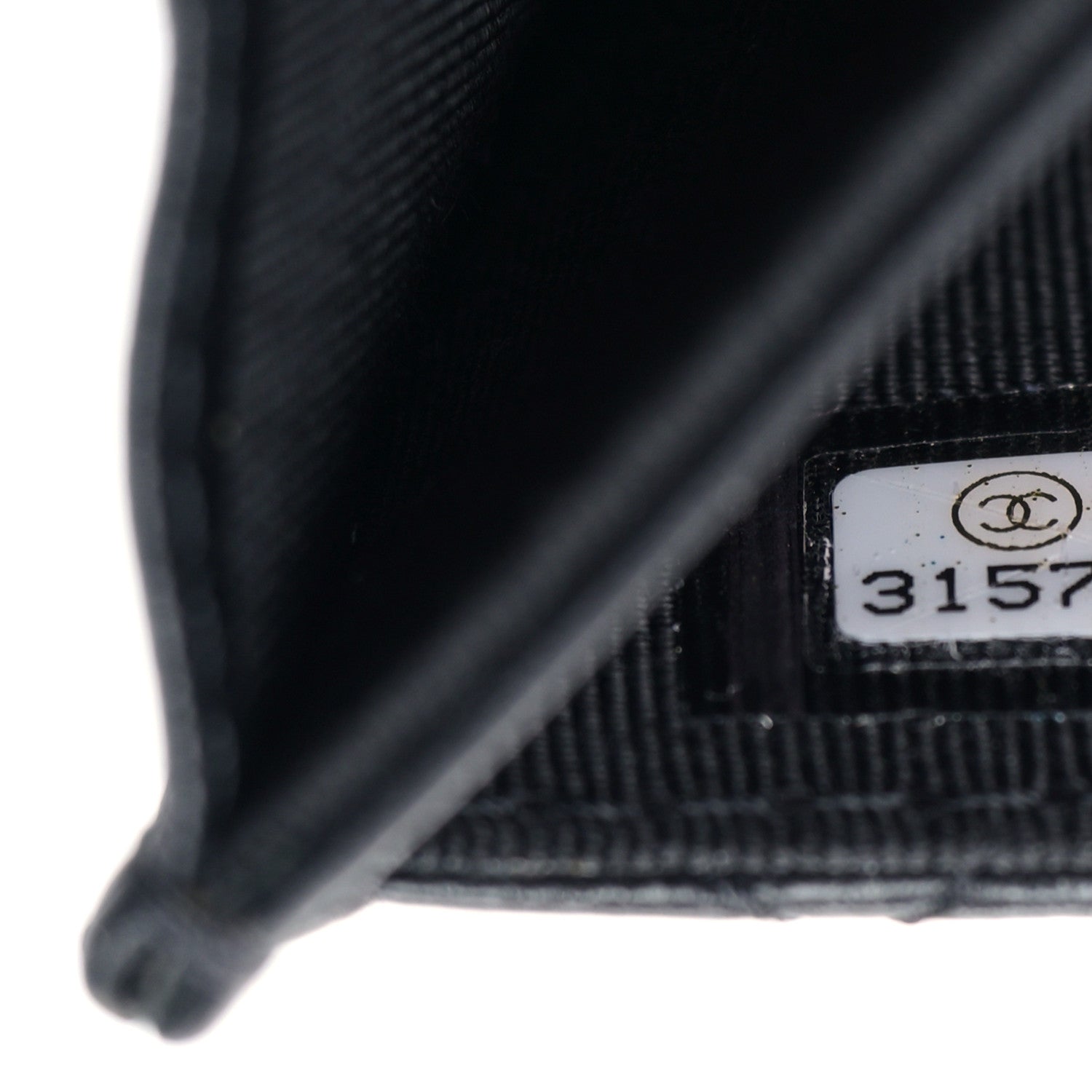 Chanel Lambskin Quilted Flap Card Holder Wallet So Black 8 of 11