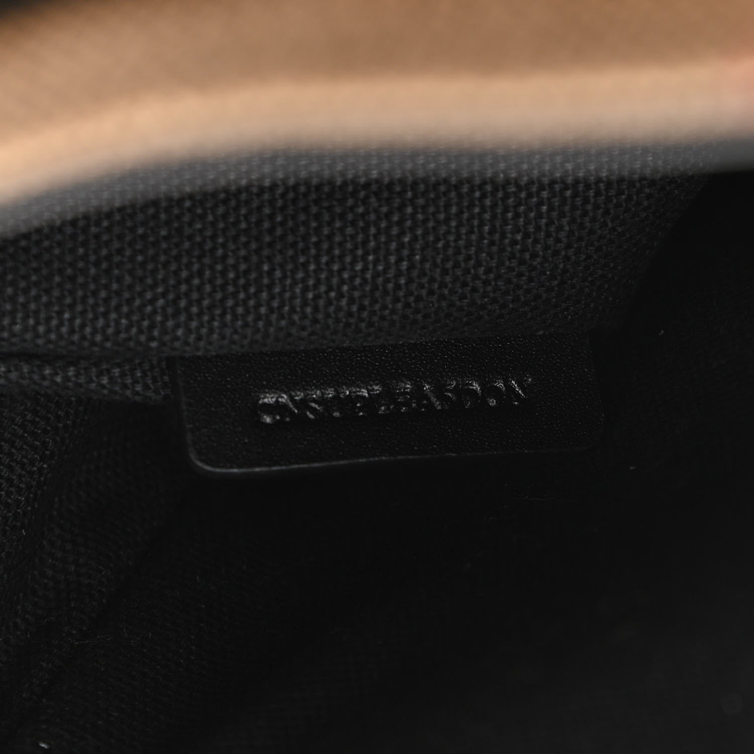 Burberry Canvas Mega Check Large Baildon Messenger Bag Black 8 of 11