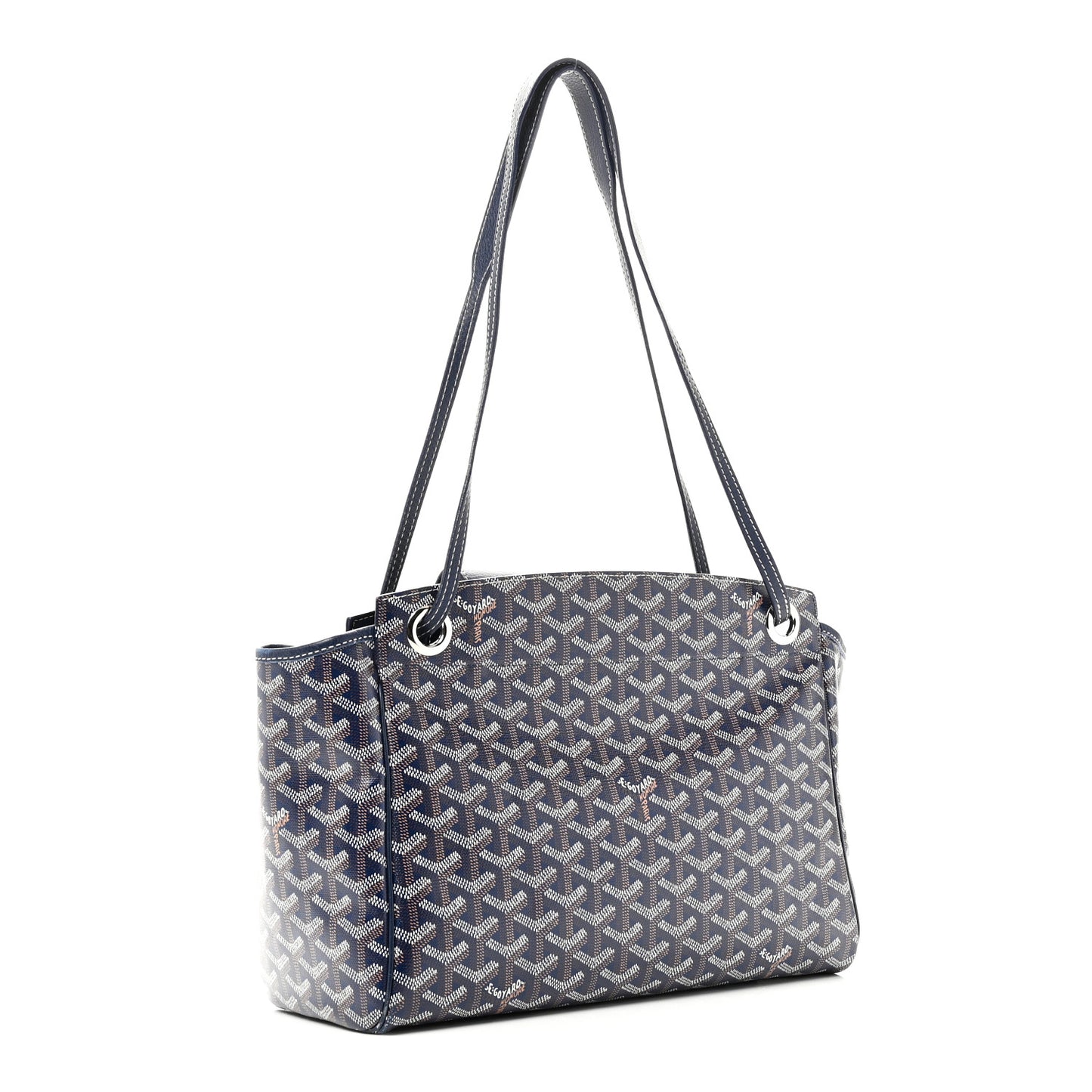 Goyardine Rouette PM Blue Marine
