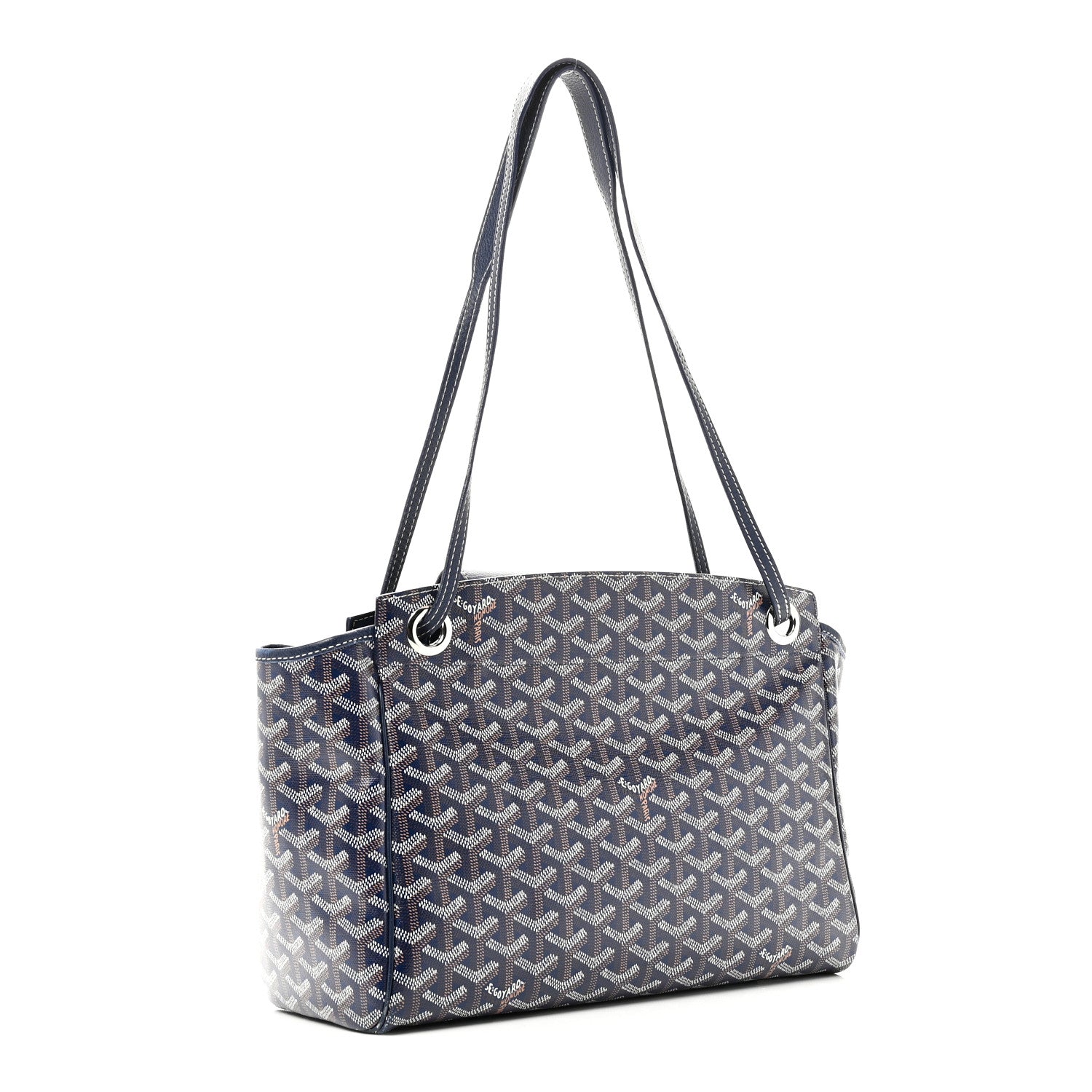Goyard Goyardine Rouette PM Blue Marine 3 of 10