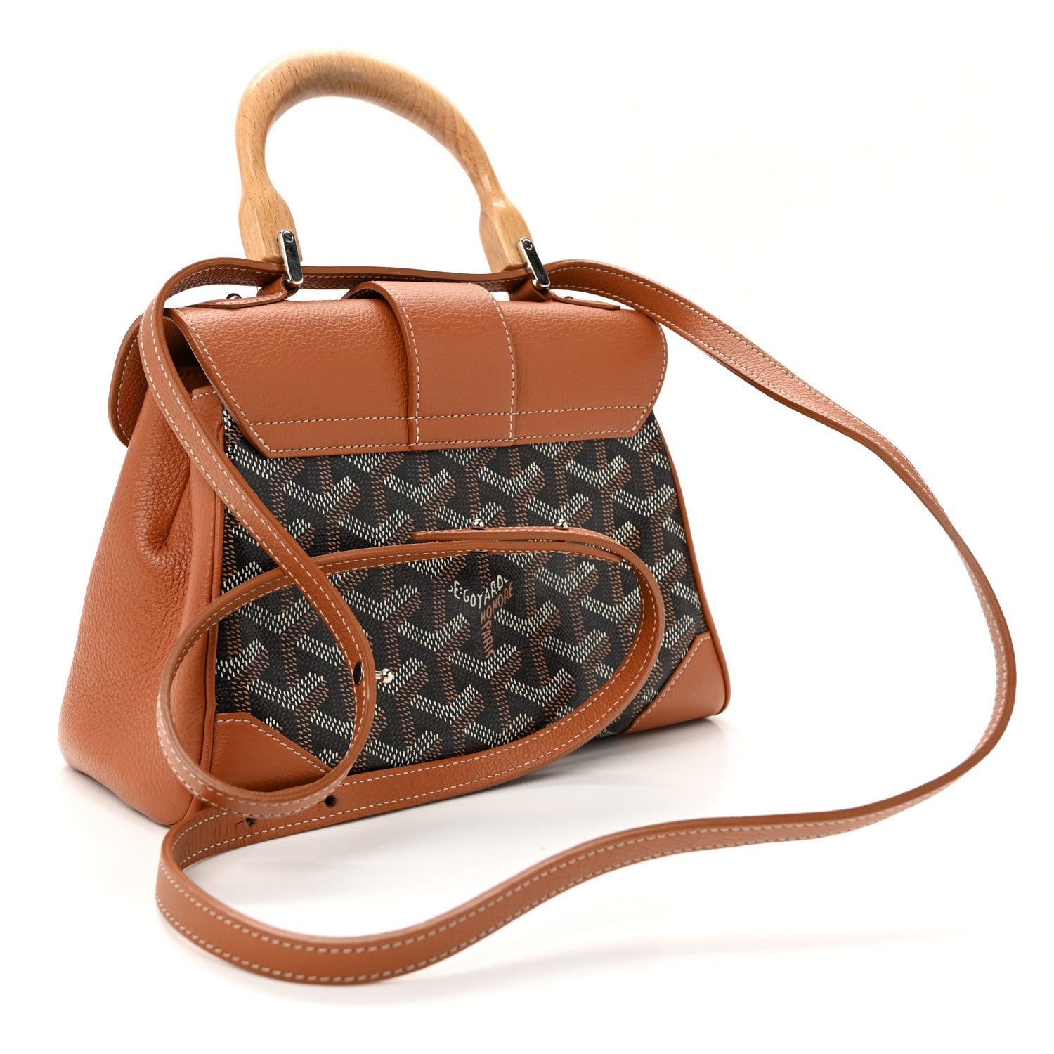 Goyard Goyardine Mini Saigon Black Gold 3 of 9