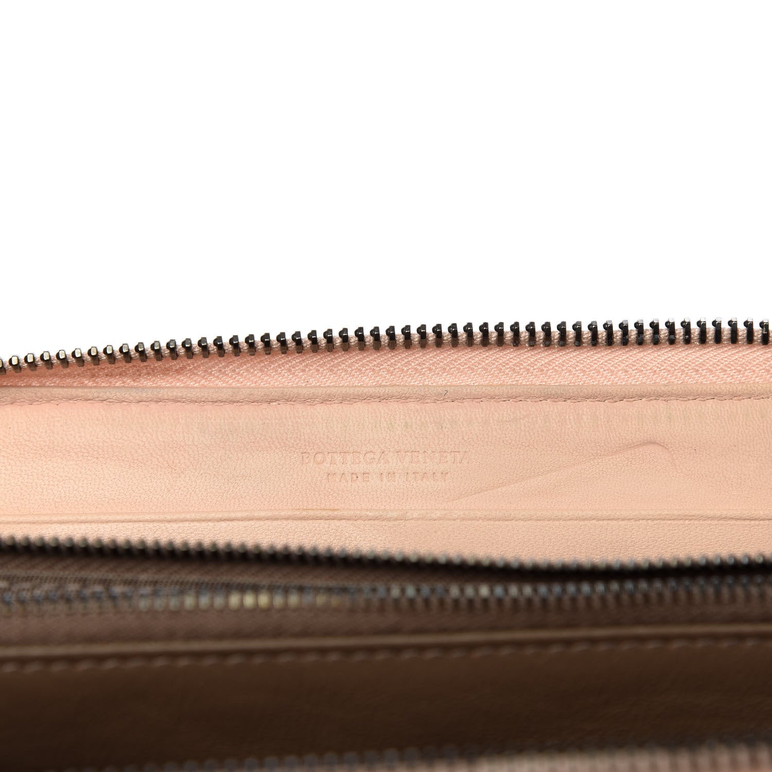 Bottega Veneta Nappa Intrecciato Zip Around Wallet Flamingo 7 of 8