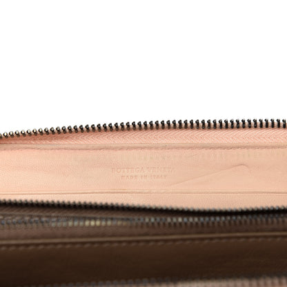 Bottega Veneta Nappa Intrecciato Zip Around Wallet Flamingo 7 of 8