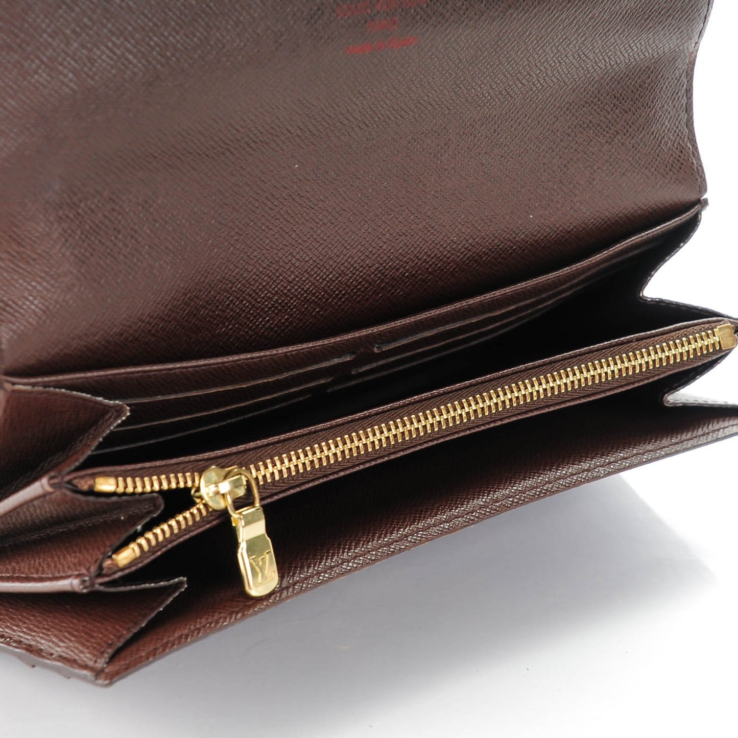 Damier Ebene Sarah Wallet